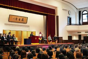大学院入学式